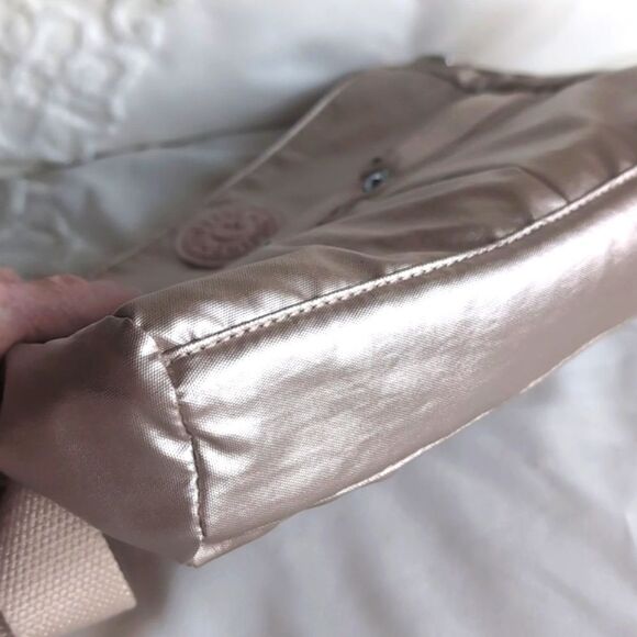 Kipling- New Angie Metallic Glow Crossbody Travel Bag NWOT - Picture 11 of 16